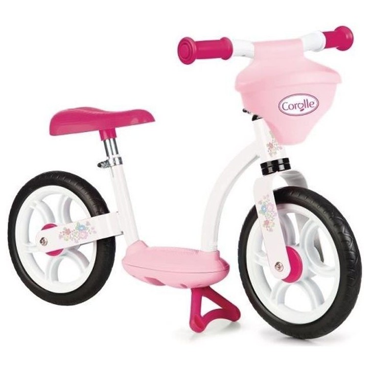 Draisienne - SMOBY - Corolle - Rose - 2 roues - Porte-poupon intégré Draisienne - SMOBY - Corolle - Rose - 2 roues - Porte-poupon intégré