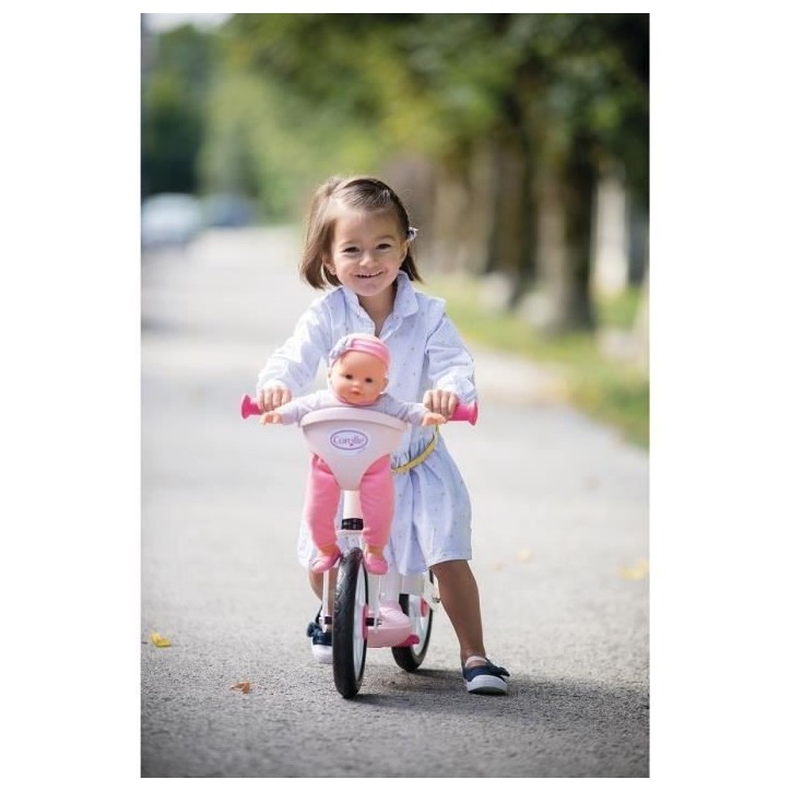 Draisienne - SMOBY - Corolle - Rose - 2 roues - Porte-poupon intégré Draisienne - SMOBY - Corolle - Rose - 2 roues - Porte-poupon intégré