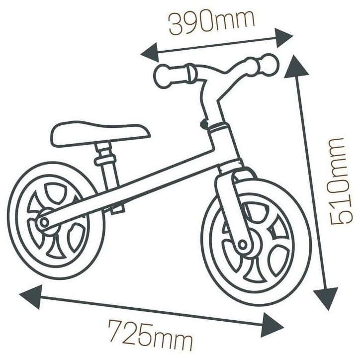 Draisienne - SMOBY - First Bike - Ultra légere - Réglable - Mixte Draisienne - SMOBY - First Bike - Ultra légere - Réglable - Mixte