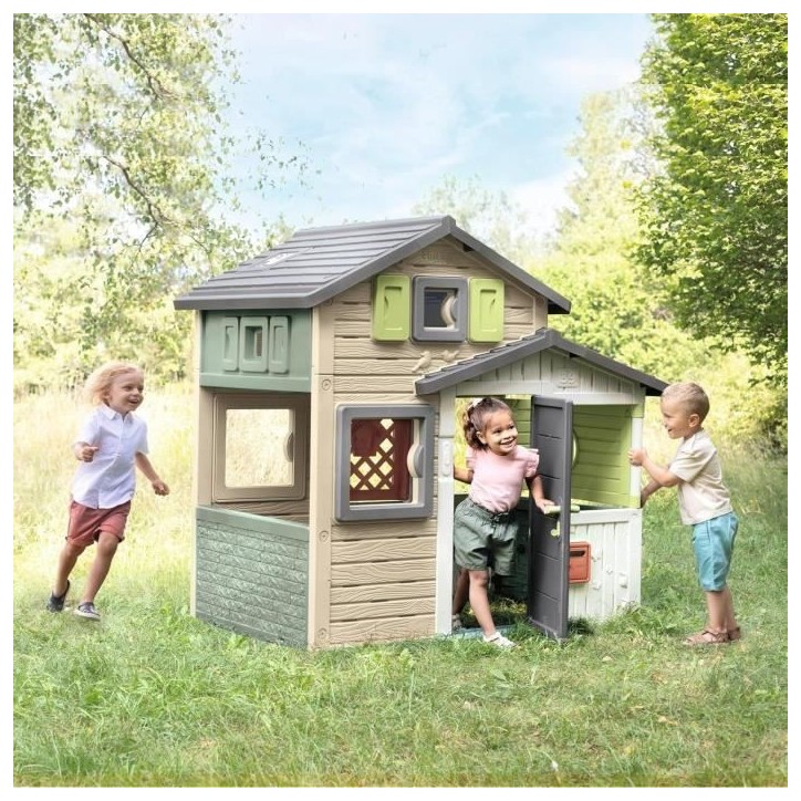 Smoby Life - Maison Friends House Evo - Moderne et spacieuse - Portillon - Boite aux Lettres - Des 3 ans Smoby Life - Maison Friends House Evo - Moderne et spacieuse - Portillon - Boite aux Lettres - Des 3 ans