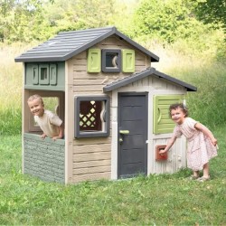 Smoby Life - Maison Friends House Evo - Moderne et spacieuse - Portill