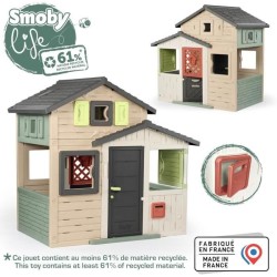 Smoby Life - Maison Friends House Evo - Moderne et spacieuse - Portill