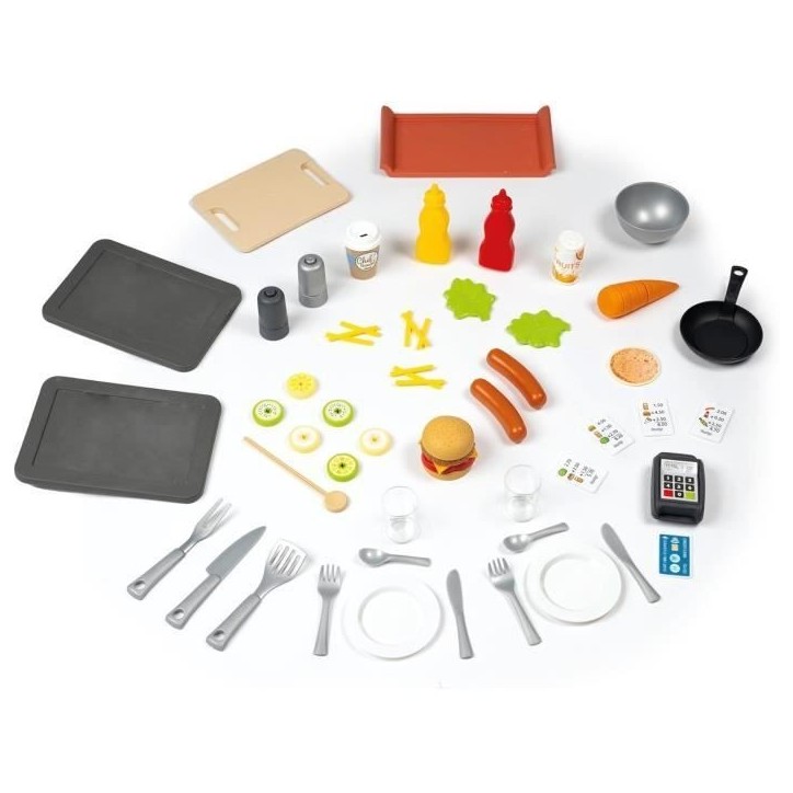 SMOBY Life - Maison Chef House - Maison theme cuisine et marchande - Nombreuses fonctions de jeu - Matiere recyclée - Des 2 ans SMOBY Life - Maison Chef House - Maison theme cuisine et marchande - Nombreuses fonctions de jeu - Matiere recyclée - Des 2 ans