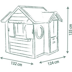 SMOBY Life - Maison Chef House - Maison theme cuisine et marchande - N
