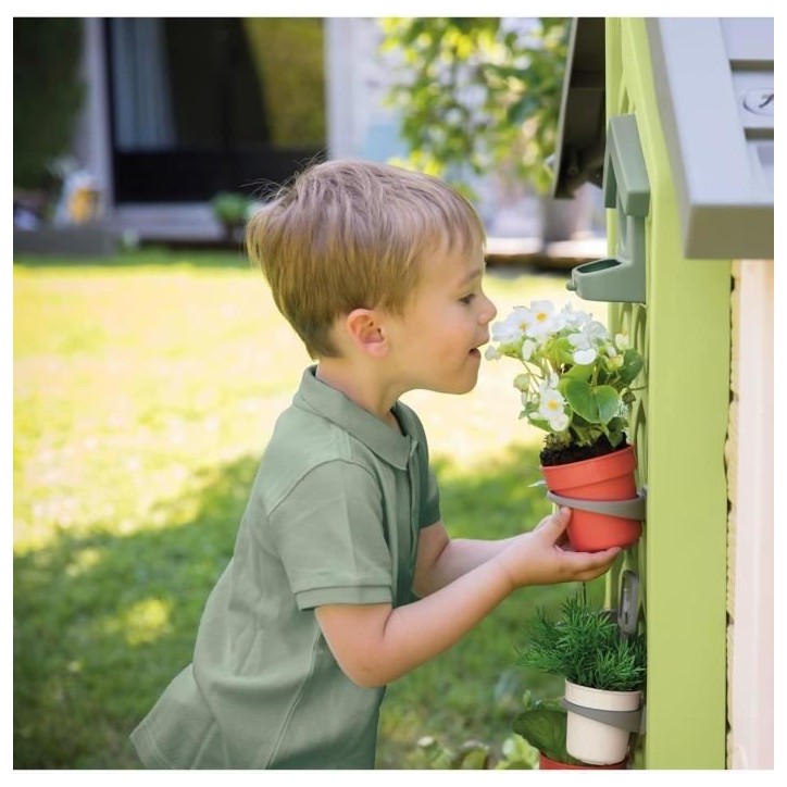 Smoby Life - Garden House - Maison theme Jardinage - Jardiniere, Treillis, Mangeoire a Oiseaux, Récupérateur d'eau - Des 2 ans Smoby Life - Garden House - Maison theme Jardinage - Jardiniere, Treillis, Mangeoire a Oiseaux, Récupérateur d'eau - Des 2 ans