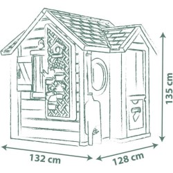 Smoby Life - Garden House - Maison theme Jardinage - Jardiniere, Treil