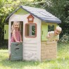 SMOBY Life - Maison Jura Lodge - Portillons a l'avant et a l'arriere -