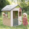 SMOBY Life - Maison Jura Lodge - Portillons a l'avant et a l'arriere -