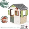 SMOBY Life - Maison Jura Lodge - Portillons a l'avant et a l'arriere -
