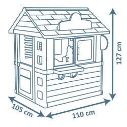 SMOBY - Maison Sweety Corner - Comptoir et espace de préparation - Ma