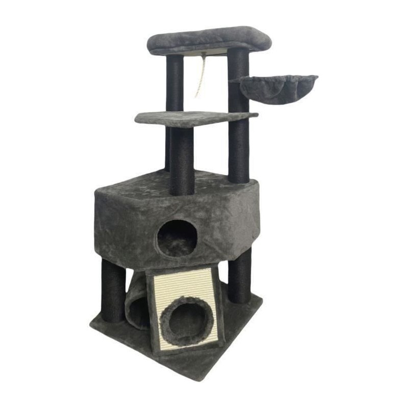 GUILY Arbre a chat stable - Idéal chats taille moyens - 50 x 50 x 141 GUILY Arbre a chat stable - Idéal chats taille moyens - 50 x 50 x 141