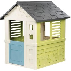 Smoby Life - Jolie Maison - Design Moderne - Portillon, Fenetres avec
