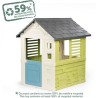Smoby Life - Jolie Maison - Design Moderne - Portillon, Fenetres avec