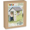 Smoby Life - Jolie Maison - Design Moderne - Portillon, Fenetres avec