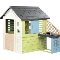 Smoby Life - Maison Pretty + Cuisine d'été - Plaque Grill et évier