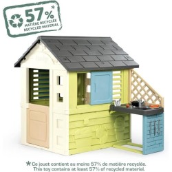 Smoby Life - Maison Pretty + Cuisine d'été - Plaque Grill et évier