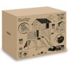 Smoby Life - Maison Pilotis avec toboggan - Nouveau colori - Plateform