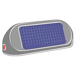 SMOBY Lampe solaire nomade adaptée aux maisons Smoby compatibles - Po