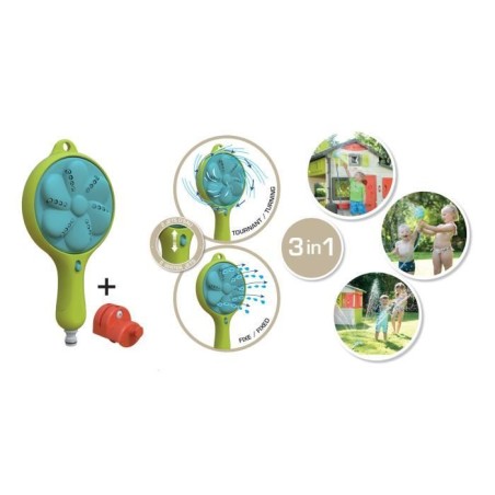 Douchette 3 en 1 Smoby - Compatible avec toutes les maisons - Bleu