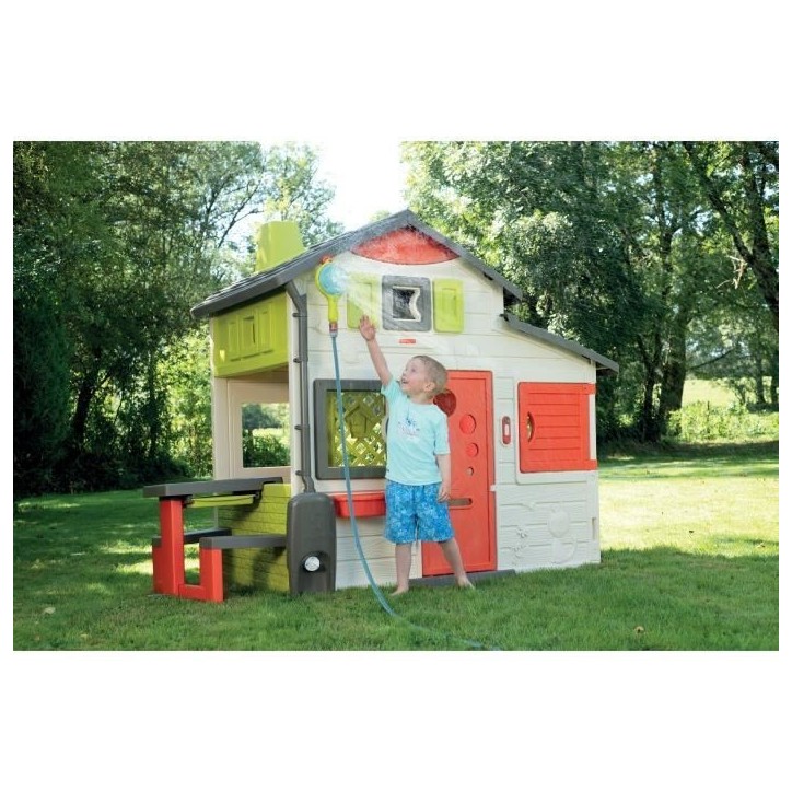 Douchette 3 en 1 Smoby - Compatible avec toutes les maisons - Bleu