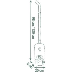 SMOBY Life - Récupérateur d'eau - Gouttiere, réservoir, robinet, ar