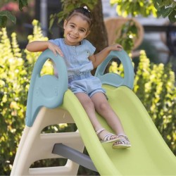 SMOBY Life - Toboggan Funny - Glisse de 2m - Echelle, marches antidér