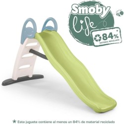 SMOBY Life - Toboggan Funny - Glisse de 2m - Echelle, marches antidér