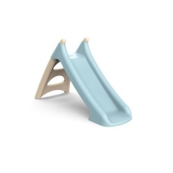 SMOBY - Toboggan XS Bleu - Glisse 90cm - Marches antidérapantes - Fab