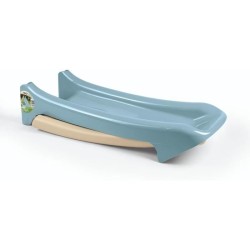 SMOBY - Toboggan XS Bleu - Glisse 90cm - Marches antidérapantes - Fab