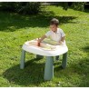 SMOBY Life - Table Sable et Eau - 2 bacs amovibles, pelle, râteau, ba