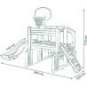 SMOBY Life - Fun Center - Centre d'activités Multi-Sports