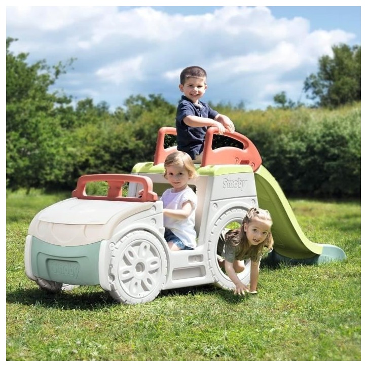 SMOBY Life - Adventure Car avec toboggan