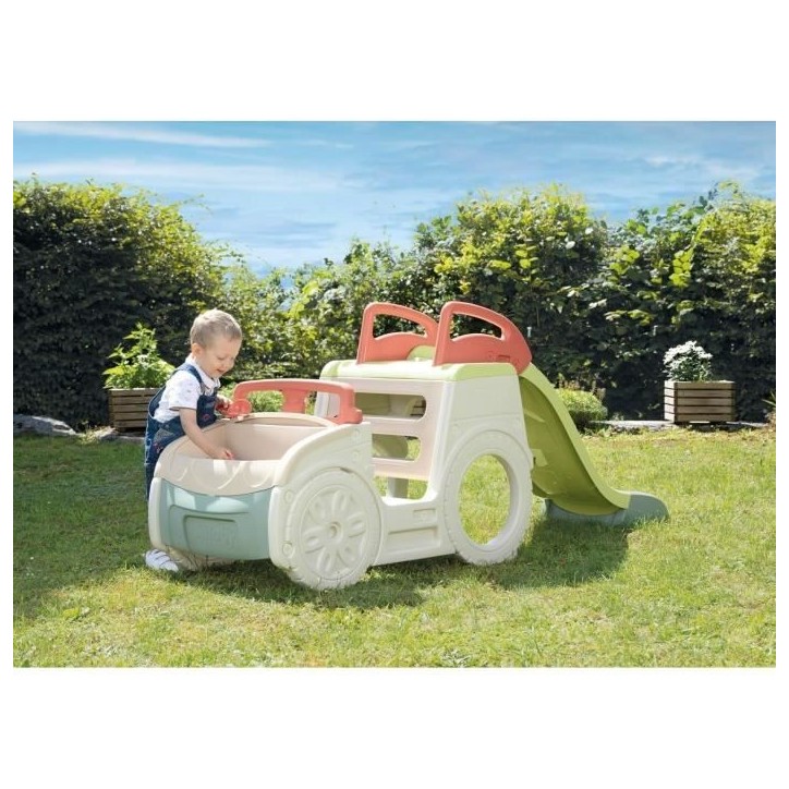 SMOBY Life - Adventure Car avec toboggan