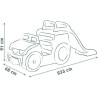 SMOBY Life - Adventure Car avec toboggan