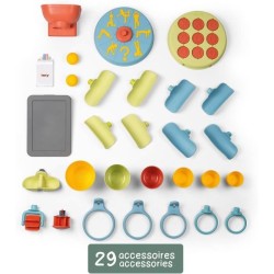 SMOBY Life - Activity Wall - Mur d'activités - 6 activités et 29 Acc