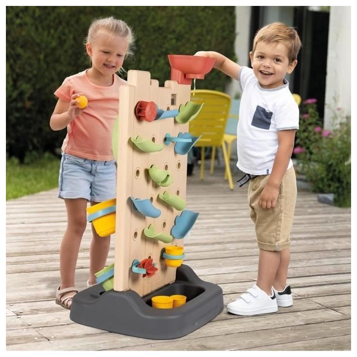 SMOBY Life - Activity Wall - Mur d'activités - 6 activités et 29 Accessoires