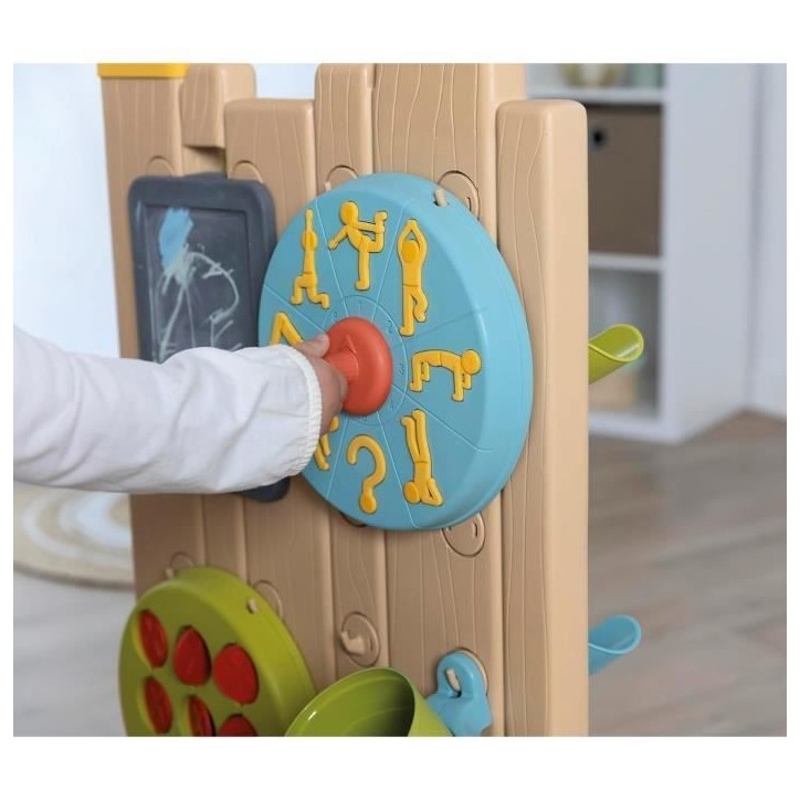 SMOBY Life - Activity Wall - Mur d'activités - 6 activités et 29 Accessoires