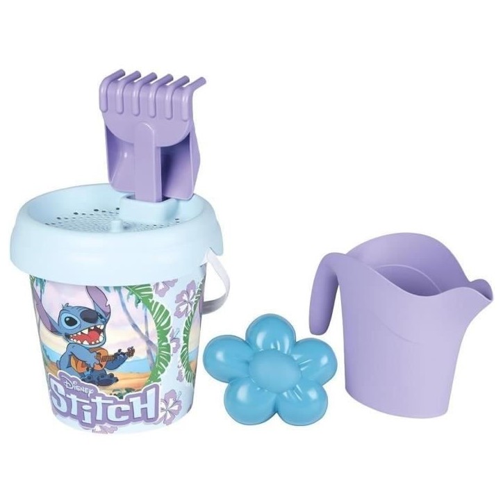 SMOBY - Stitch Seau MM Garni Arrosoir SMOBY - Stitch Seau MM Garni Arrosoir