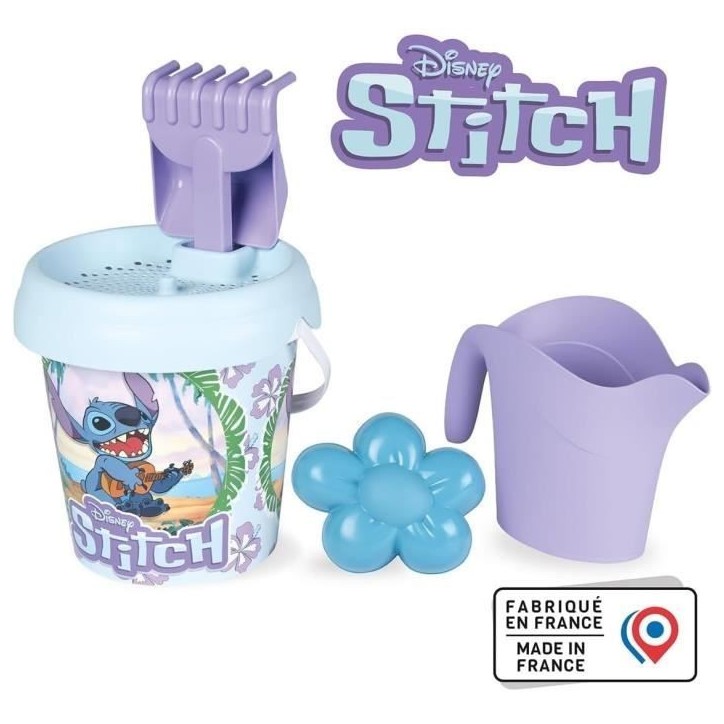 SMOBY - Stitch Seau MM Garni Arrosoir SMOBY - Stitch Seau MM Garni Arrosoir