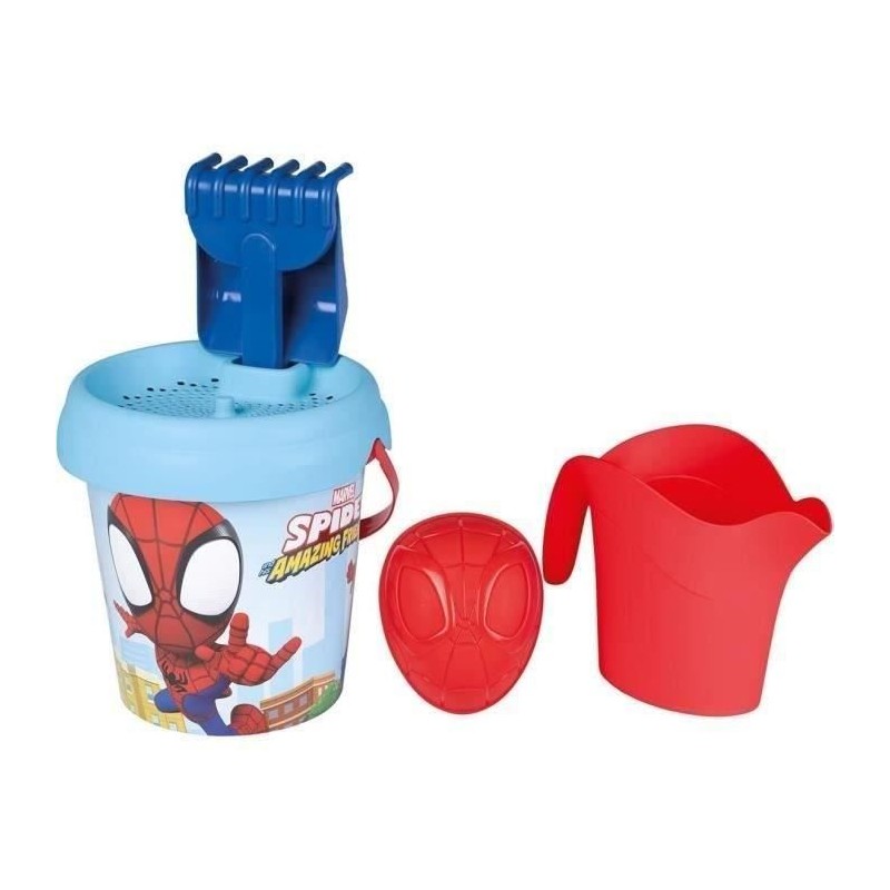 SMOBY - Spidey Seau MM Garni Arrosoir SMOBY - Spidey Seau MM Garni Arrosoir