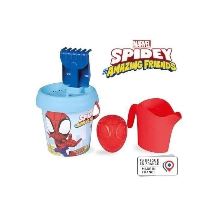 SMOBY - Spidey Seau MM Garni Arrosoir SMOBY - Spidey Seau MM Garni Arrosoir