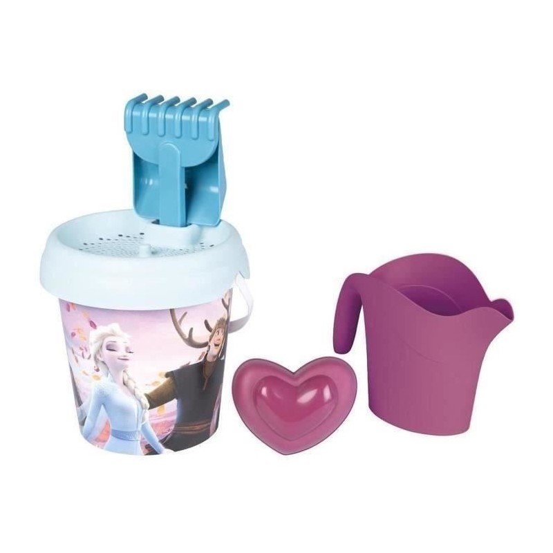 SMOBY - La Reine des Neiges Seau MM Garni Arrosoir SMOBY - La Reine des Neiges Seau MM Garni Arrosoir