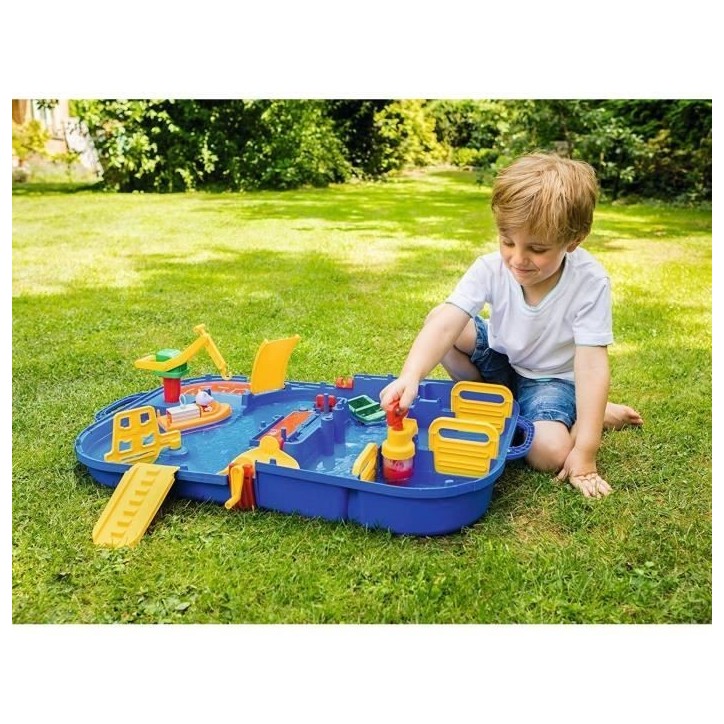 Smoby - Circuit aquatique Lock Box - Aquaplay - 25 accessoires Smoby - Circuit aquatique Lock Box - Aquaplay - 25 accessoires