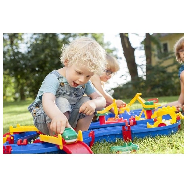Smoby - Circuit aquatique Lock Box - Aquaplay - 25 accessoires Smoby - Circuit aquatique Lock Box - Aquaplay - 25 accessoires