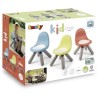 Smoby Life - Chaise enfant Bleu ciel - Pieds soufflés - Intérieur et