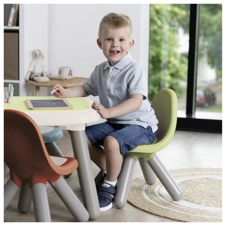 SMOBY Life - Table pour enfant - Intérieur et extérieur - Anti-UV