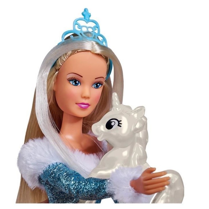 Poupée Steffi Love - SILVERTORN - SL PATINAGE - Patinage sur glace - Robe a flocons de neige - Couronne Poupée Steffi Love - SILVERTORN - SL PATINAGE - Patinage sur glace - Robe a flocons de neige - Couronne