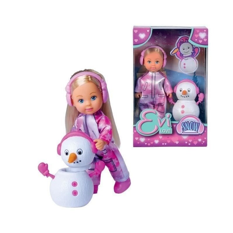 STEFFI LOVE - Evi Love Neige - Poupée Mannequin 12cm - Des 3 Ans