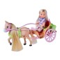 Caleche et cheval pour poupée STEFFI LOVE Evi - SILVERTORN - 12cm - Accessoires inclus Caleche et cheval pour poupée STEFFI LOVE Evi - SILVERTORN - 12cm - Accessoires inclus