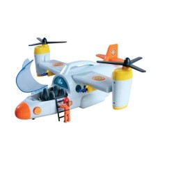 Jouet - SILVERTORN - SLP AVION DE SAUVETAGE - Mixte - Gris - 41 X 19 X